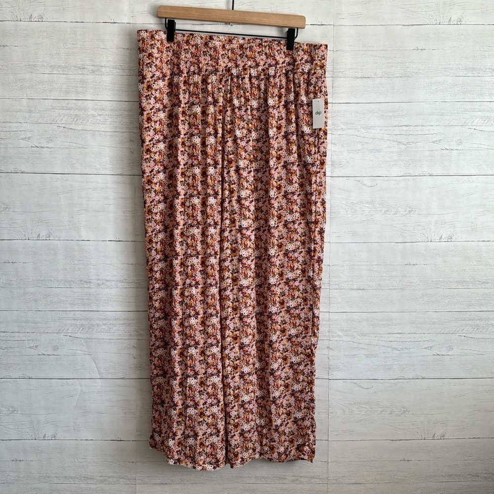 Dip Floral Wide Leg Pants | SIZE 1X